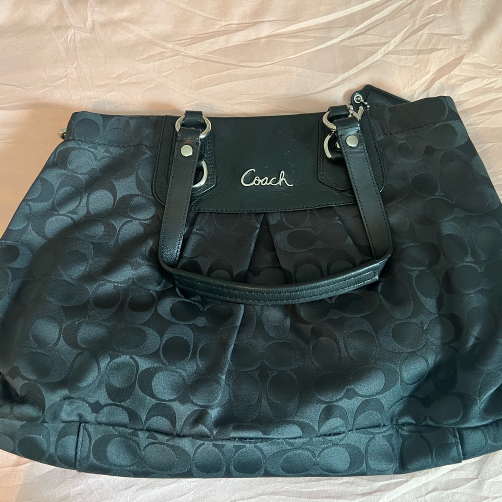 Black Coach Handbag
